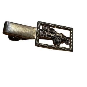 Vintage Old Fashioned Car Tie Clip from Anson
